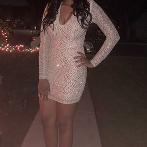 Sparkly cocktail dress